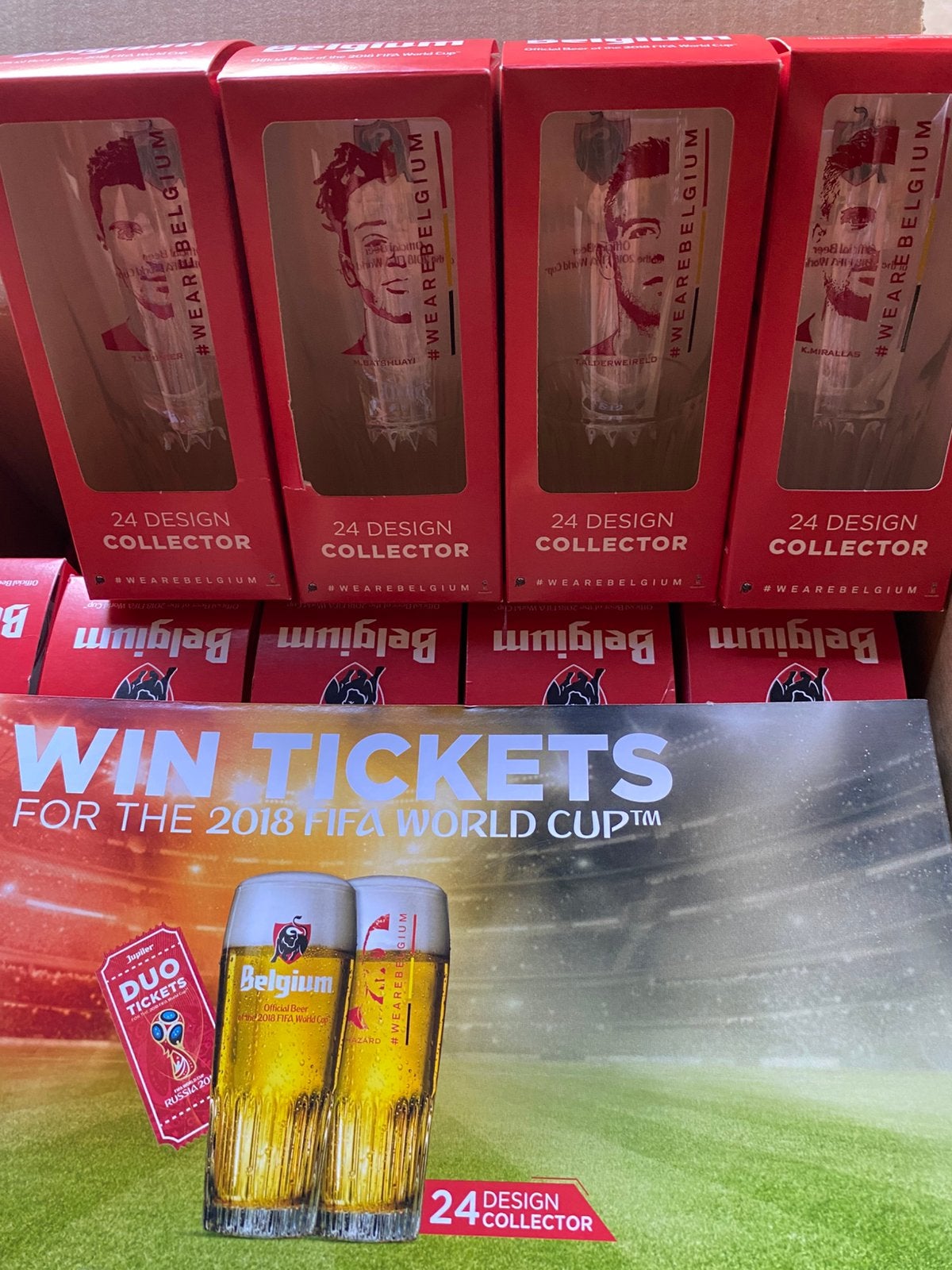 Bierglazen, Verzamelen, Biermerken, Ophalen, Nieuw, Glas of Glazen, Jupiler
