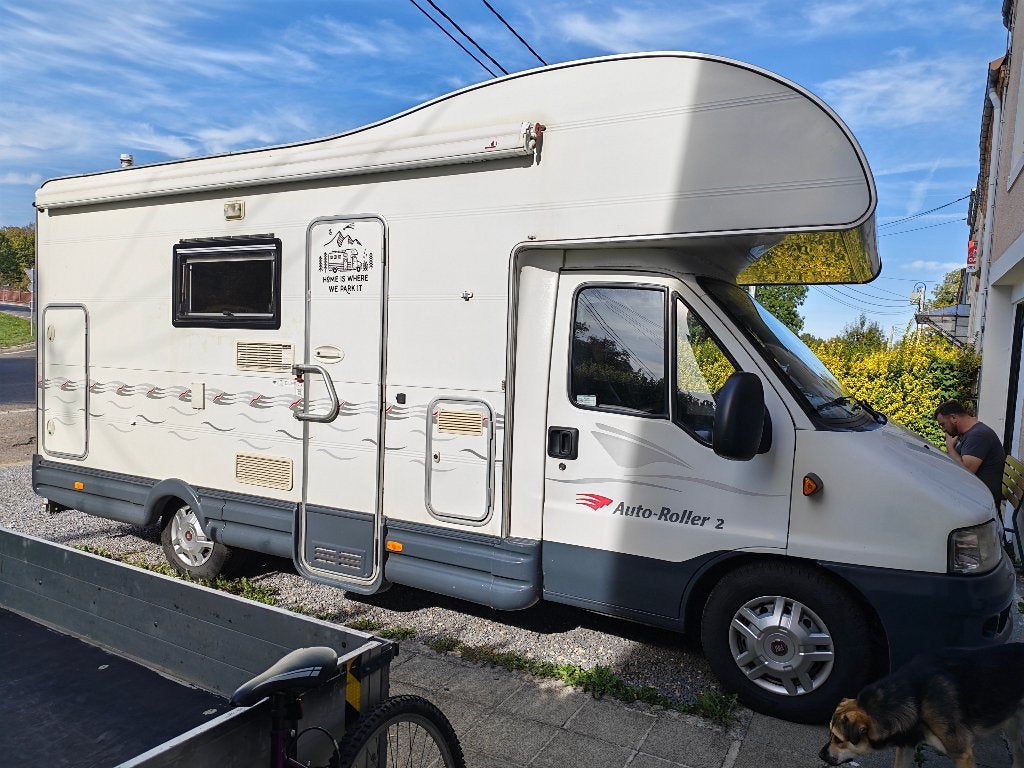Camping car Fiat Trigano autoroller, 6 à 7 mètres, Siège standard, Toilette à cassette, Fiat