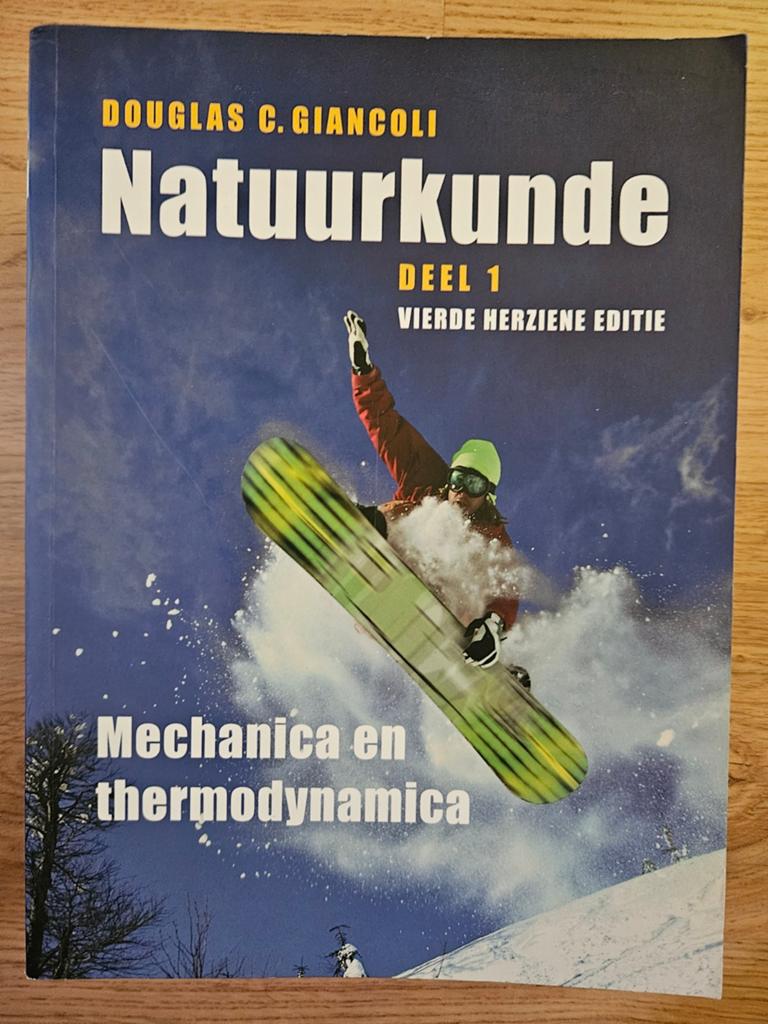 Douglas C. Giancoli - deel 1, 4e herziene editie, Boeken, Schoolboeken, Biologie, Ophalen of Verzenden