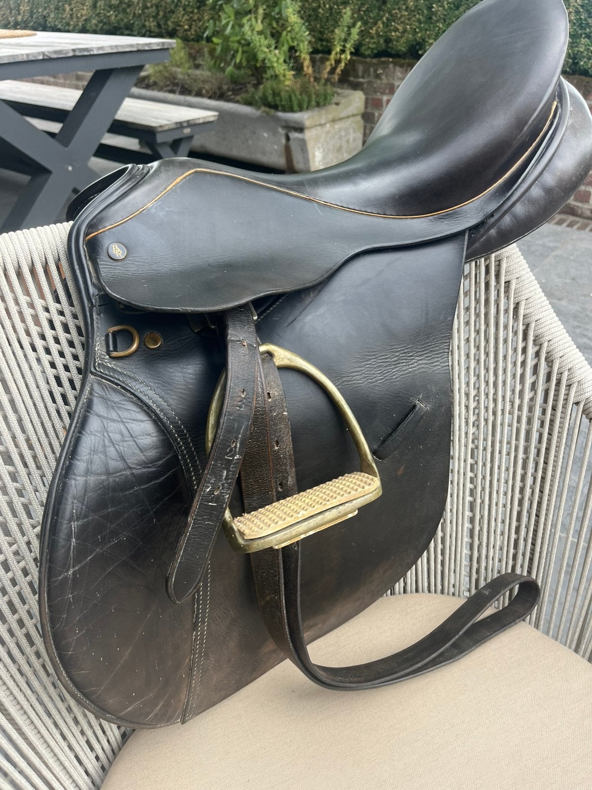Zadel Universal Bieman Riding, Dieren en Toebehoren, Ophalen, L (17.5 inch), Overige merken, Www.biemanriding.uk