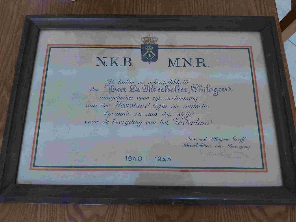 Verzet Weerstand Résistance 1940 1944 NKB MNR Koning Leopold, Verzamelen, Ophalen of Verzenden