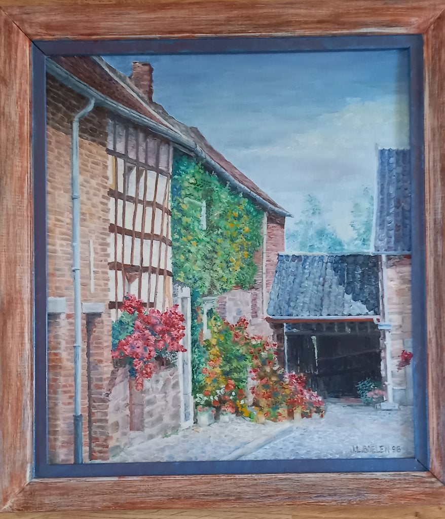 Peinture à l'huile, Enlèvement, Peinture à l'huile, Paysage