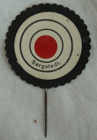 Speld Sport Schietcompetitie Sargstedt HJ Jugend, 1940s.(10), Collections, Enlèvement ou Envoi, Autres, Emblème ou Badge
