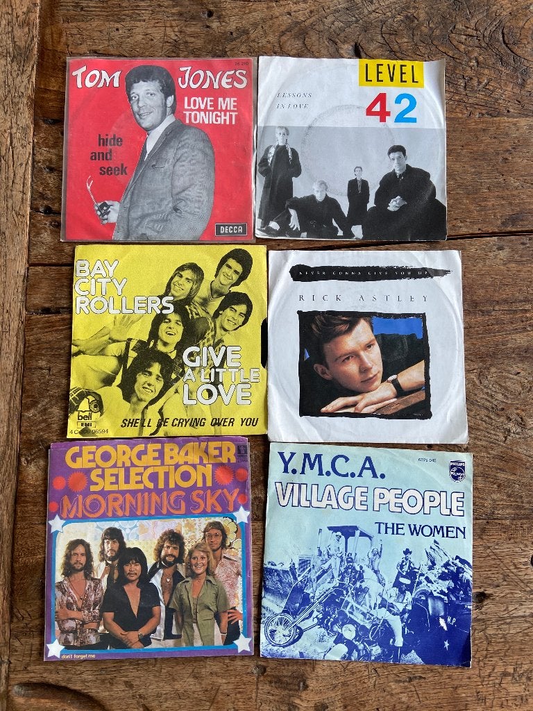 Vinylplaatjes singles, CD & DVD, Autres formats, Autres genres, Enlèvement, Utilisé