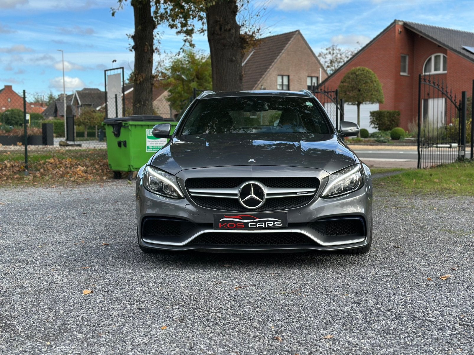 Mercedes C63 AMG/V8 BiTurbo/476Pk/Lichte Vracht, Automaat, Dealer onderhouden, Achterwielaandrijving, Adaptive Cruise Control