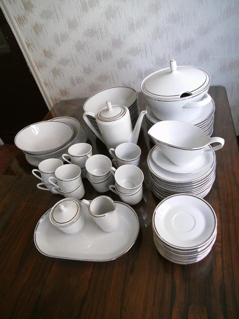 Kahla / Könitz Germany servies – 68-delig - jaren 1960, Antiek en Kunst, Antiek | Servies compleet, Ophalen
