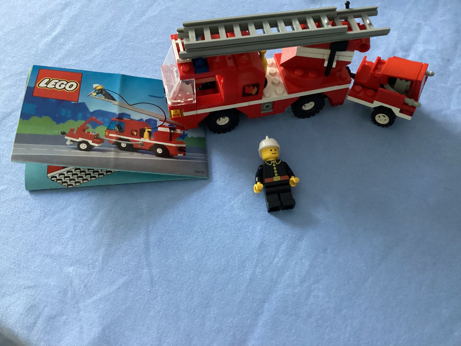 Lego 6593 brandweer, Ophalen of Verzenden, Zo goed als nieuw, Compleet, Lego
