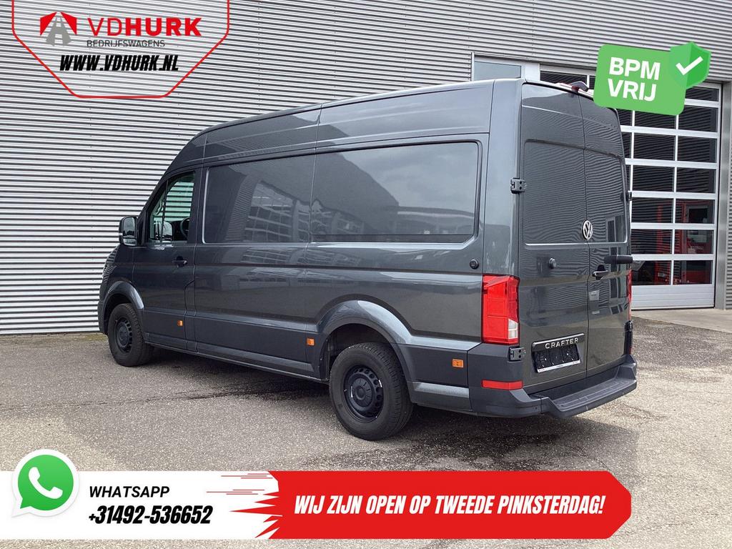 Volkswagen Crafter 35 2.0 TDI 140 pk DSG Aut. L3H3 Adapt.Cru, Argent ou Gris, Achat, Entreprise, Carnet d'entretien