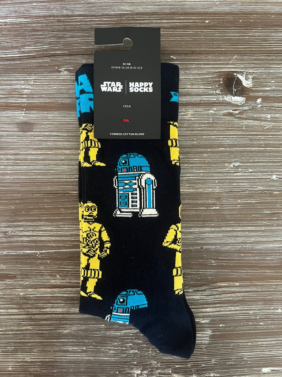 Happy Socks x Star Wars sokken maat 41/46, Ophalen of Verzenden, Nieuw, Maat 43 t/m 46, Zwart