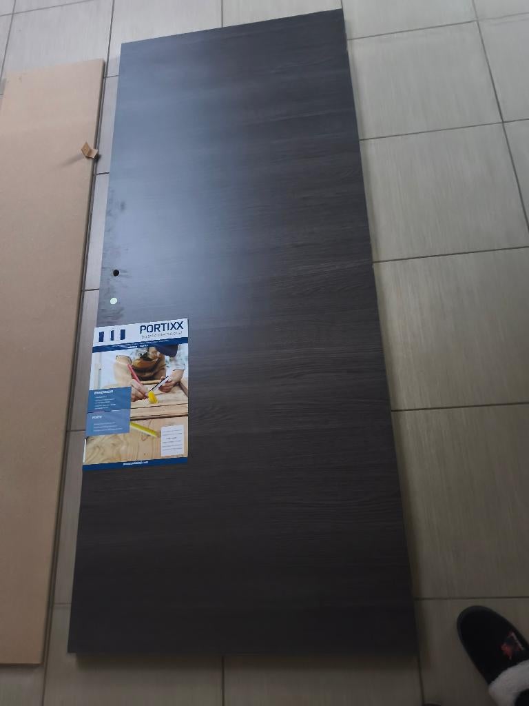 2 deuren Senza Oak antraciet 40x830x2015, Ophalen, 80 tot 100 cm, Binnendeur, Nieuw