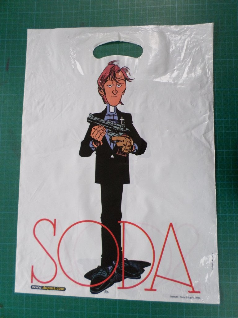 Soda - sac plastique - 2005, Collections, Enlèvement ou Envoi, Autres personnages, Utilisé, Autres types