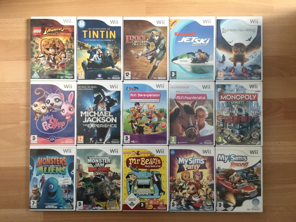 Nintendo Wii games, Enlèvement ou Envoi