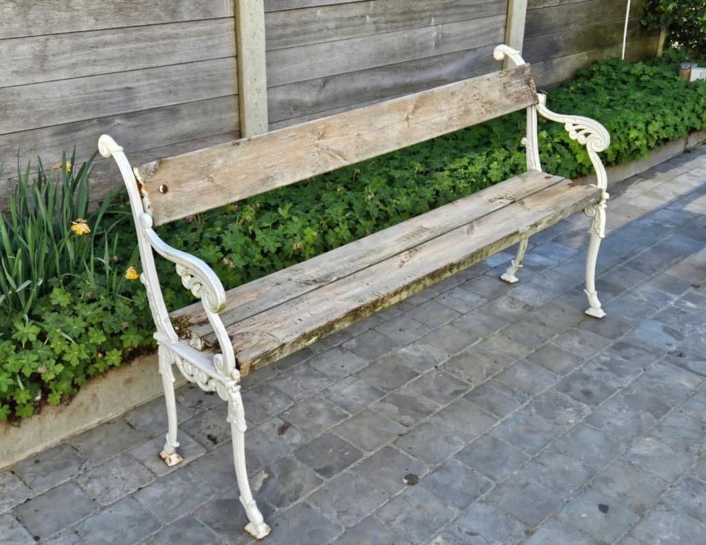 Gietijzeren tuinbank, Tuin en Terras, Ophalen