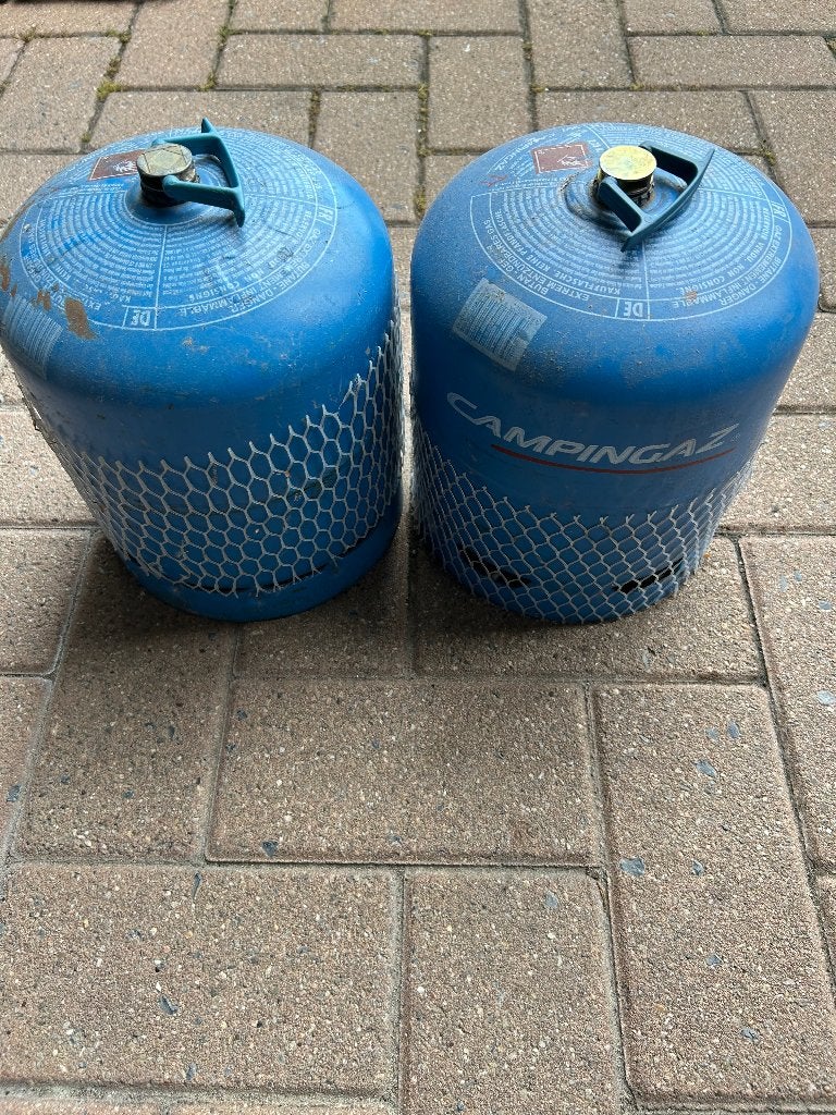 Lege Gasfles Campingaz, Caravans en Kamperen, Kampeeraccessoires, Ophalen, Gebruikt