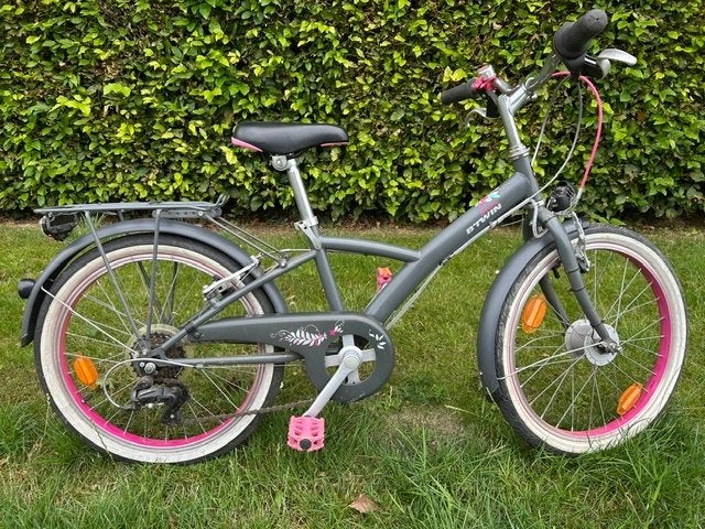 Vélo fille B'Twin  - 6 à 9 ans, Enlèvement, Utilisé, 16 à 20 pouces, B-Twin Decathlon