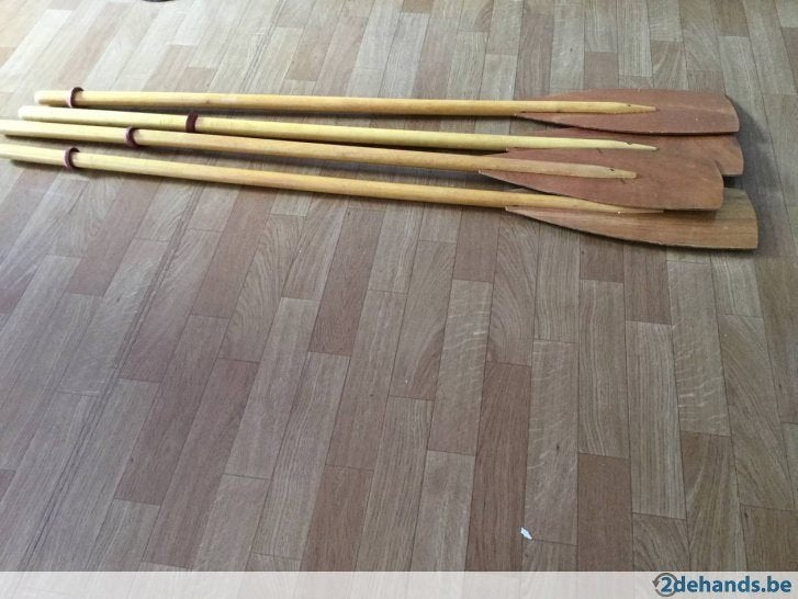 roeipeddels (4stk), Sports nautiques & Bateaux, Enlèvement, Comme neuf, Autres types