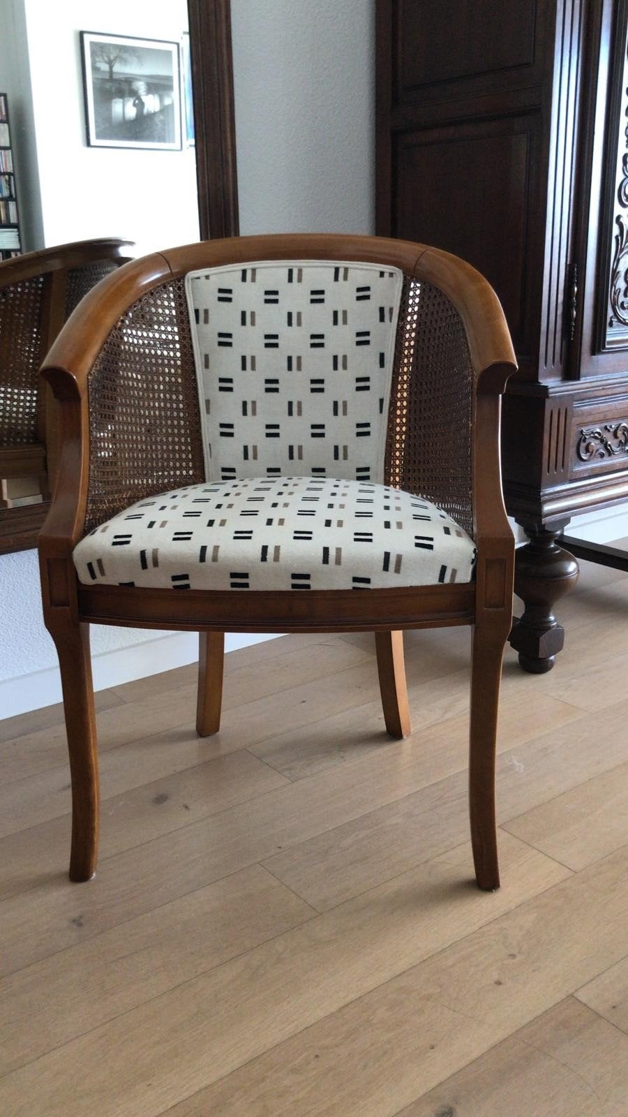 Massief hout kerselaar stoelen, Antiek en Kunst, Antiek | Meubels | Stoelen en Sofa's, Ophalen