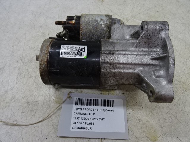 DÉMARREUR Toyota ProAce (01-2016/04-2025) (9827008580), Mevr. I. Hauben, Toyota, Utilisé, Rue de l'Espoir 34 34
4030  GRIVEGNÉE, BE