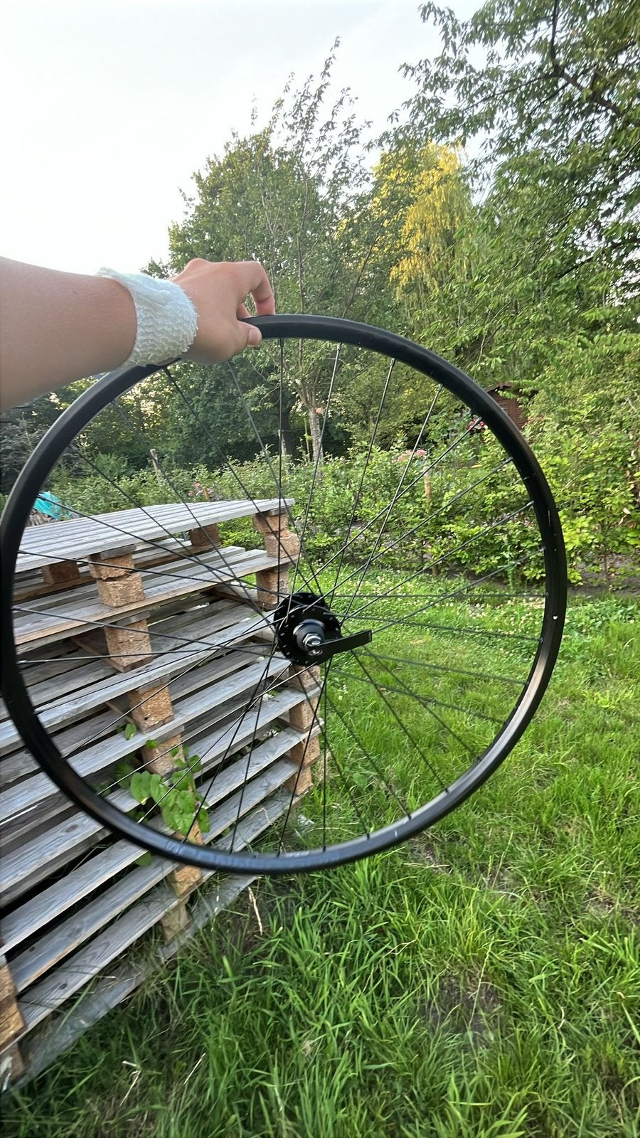 Jante avant de 29 pouces de la collection Bontrager, Vélos & Vélomoteurs, Enlèvement ou Envoi, Comme neuf, Mountainbike, Roue