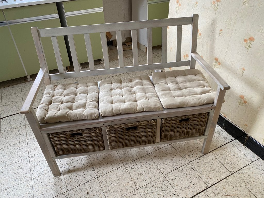 Banc avec rangement, 100 à 150 cm, Enlèvement, Utilisé, 50 à 75 cm