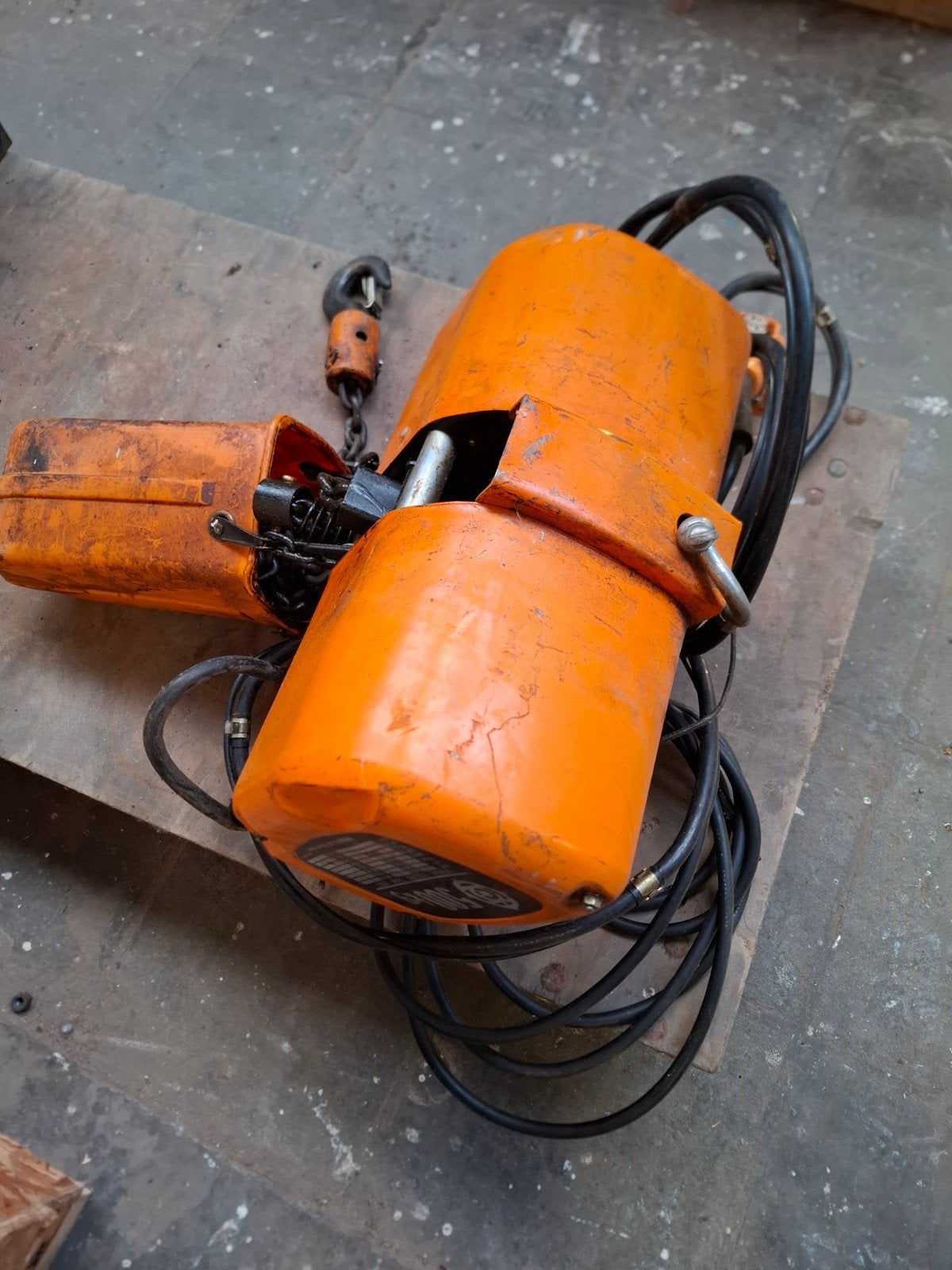 Palan de 500 kg, Enlèvement, Électrique