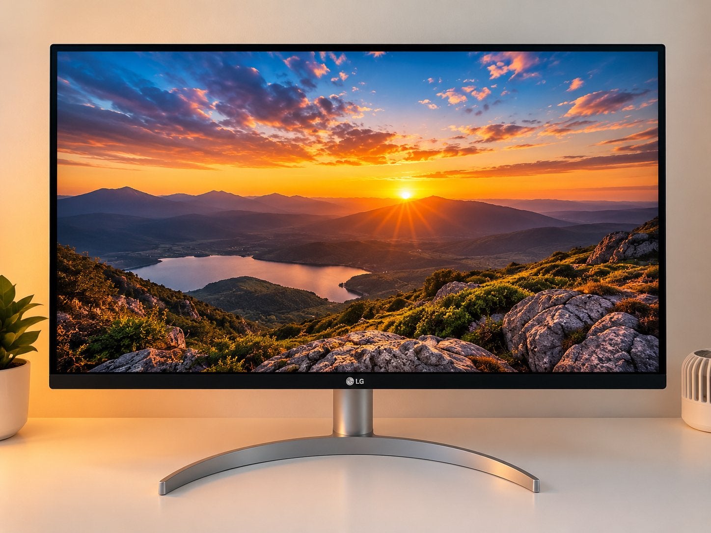 LG 27UP850K 27” 4K UHD Monitor – Garantie tot 2030, Ophalen, Zo goed als nieuw