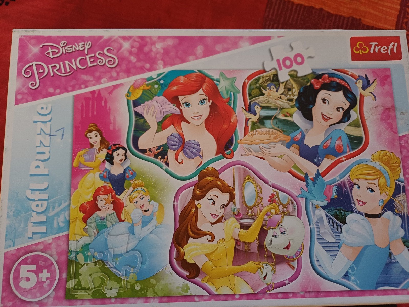 Disney's Princess puzzel, Ophalen of Verzenden, Meer dan 50 stukjes, Zo goed als nieuw, 6 jaar of ouder