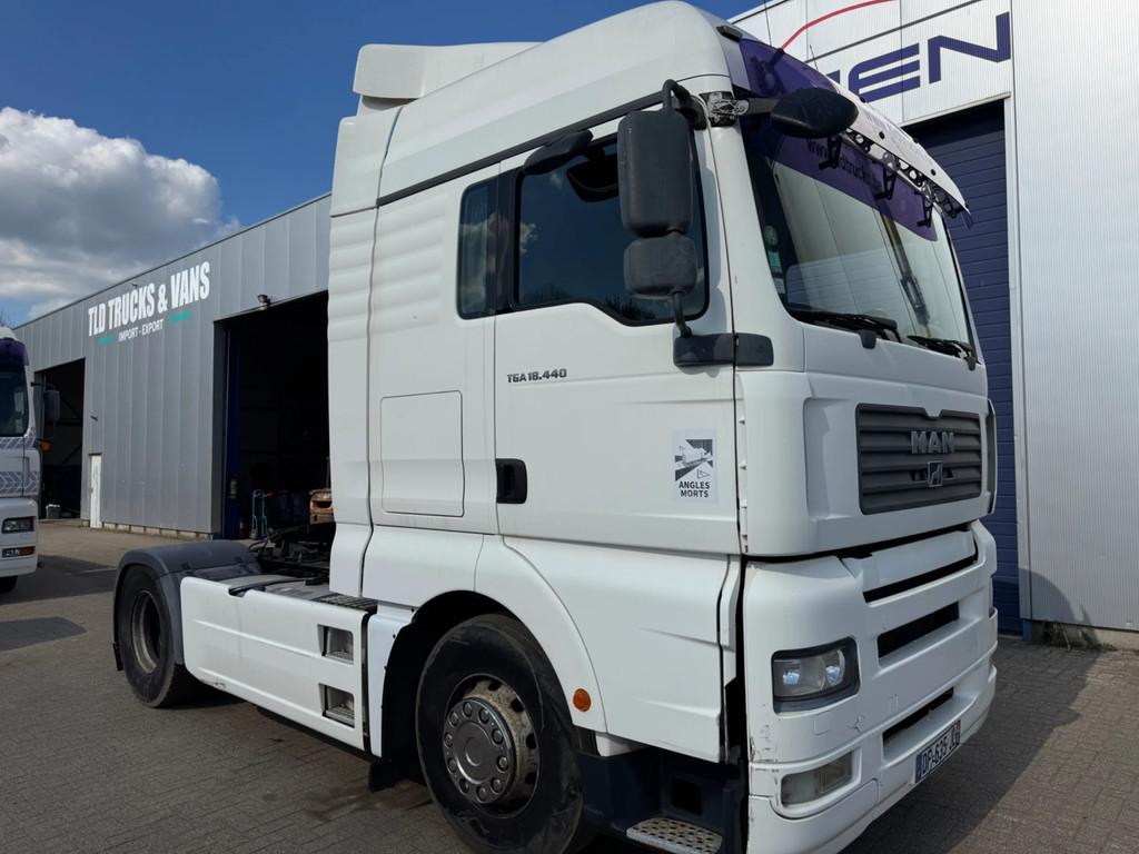 MAN TGA 18.440 *MANUAL GEARBOX-RETARDER-FRENCH TRUCK*, Auto's, Vrachtwagens, 324 kW, Achterwielaandrijving, Wit, Bedrijf