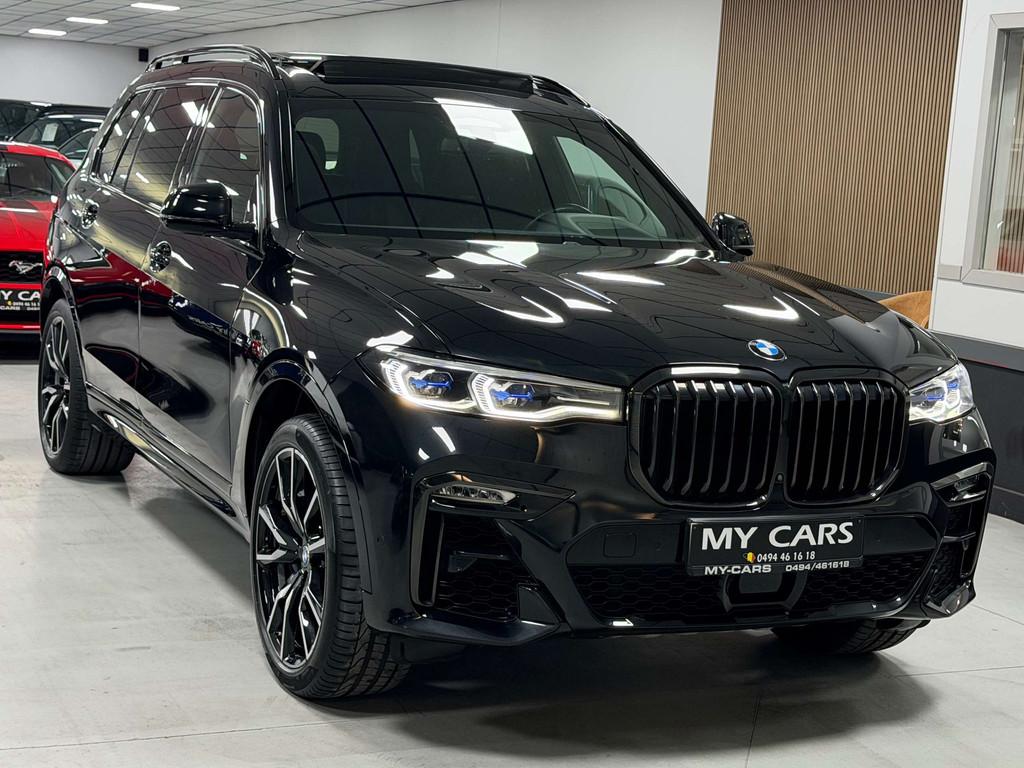 BMW X7 3.0D 340 Cv X-Drive40 Pack M 7 Places Head-up Pano Sk, Gebruikt, Lichtsensor, Leder, Diesel