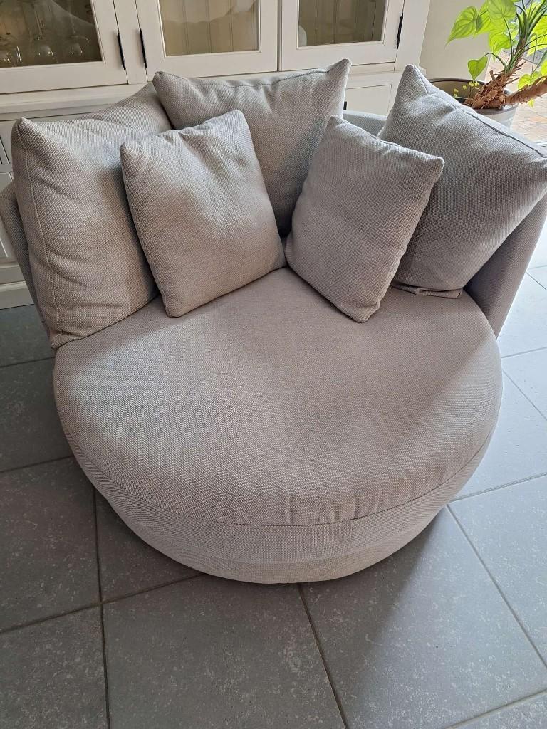 zetel - love seat, Huis en Inrichting, Zetels | Zetels, Ophalen, 100 tot 125 cm, Tweepersoons, Minder dan 150 cm