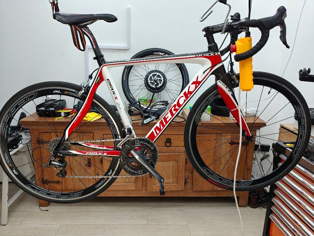 Vélo de route en carbone Eddy Merckx emx 5 dura ace Medium, Enlèvement, Carbone