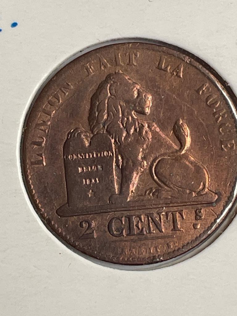 2 cent 1865, Enlèvement ou Envoi, Monnaie en vrac