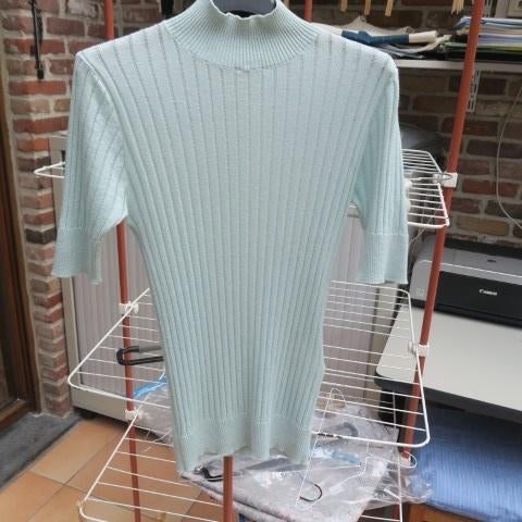 Fijn pulleke wol mintgroen (rekbaar) Max Mara Studio mt M, Maat 38/40 (M), Max Mara Studio, Nieuw, Ophalen of Verzenden
