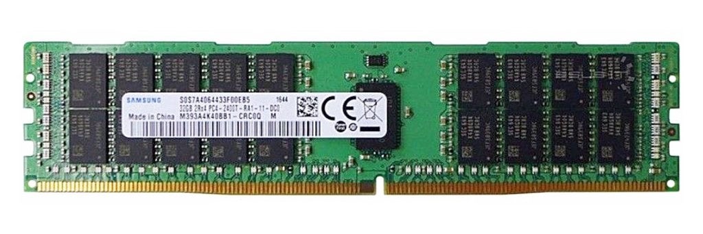 32GB 2Rx4 PC4-2400T DDR4-2400 Registered ECC Samsung HP