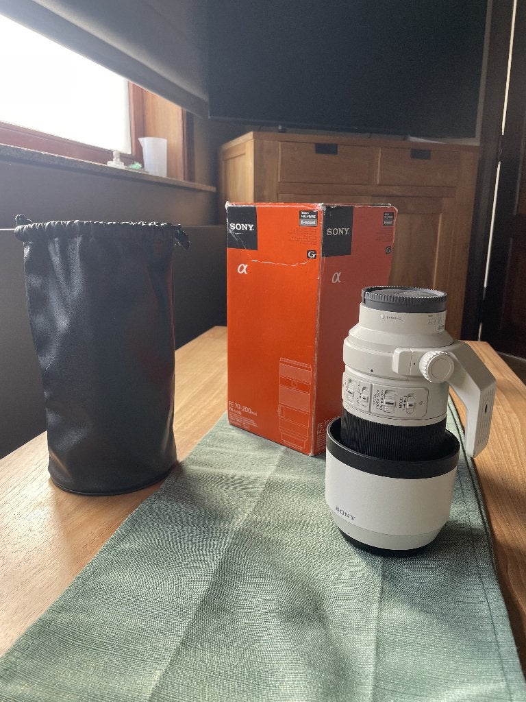 Sony FE 70-200mm F/4 G OSS-telezoomlens, Monture Sony E, Téléobjectif, Comme neuf, Filtre inclus