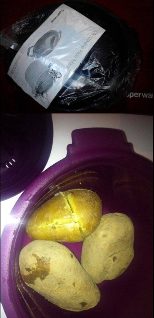Tupperware Rijstkoker, Paars, Nieuw, Ophalen of Verzenden, Bak of Kom