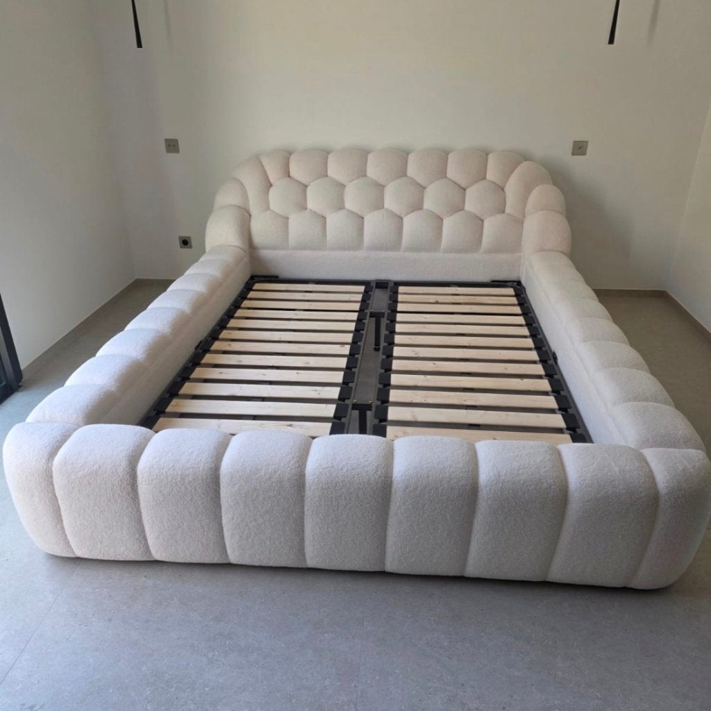 Lit bubble design, Maison & Meubles, Chambre à coucher | Lits, Enlèvement ou Envoi, Neuf, Crème