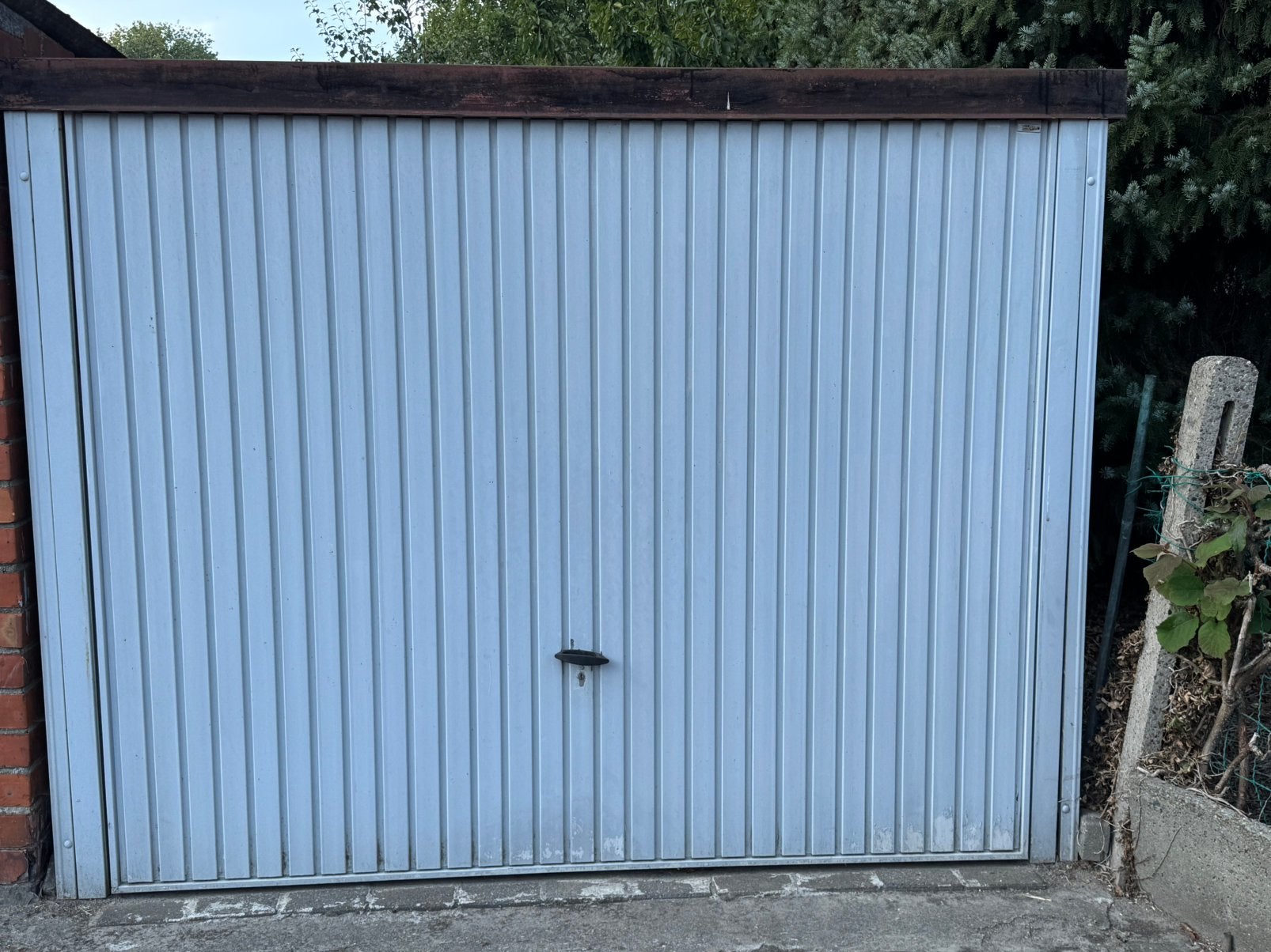 Garagebox metaal te koop, 3 à 6 mètres, Enlèvement, 2 mètres ou plus, Utilisé