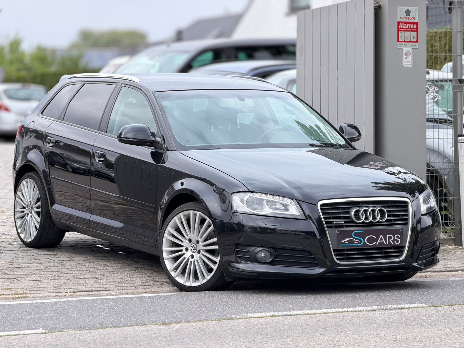 Audi a3 Sportback 1.8 Tfsi ** 160 pk ** Leder ** Airco **, Auto's, Euro 5, 4 cilinders, Zwart, Leder