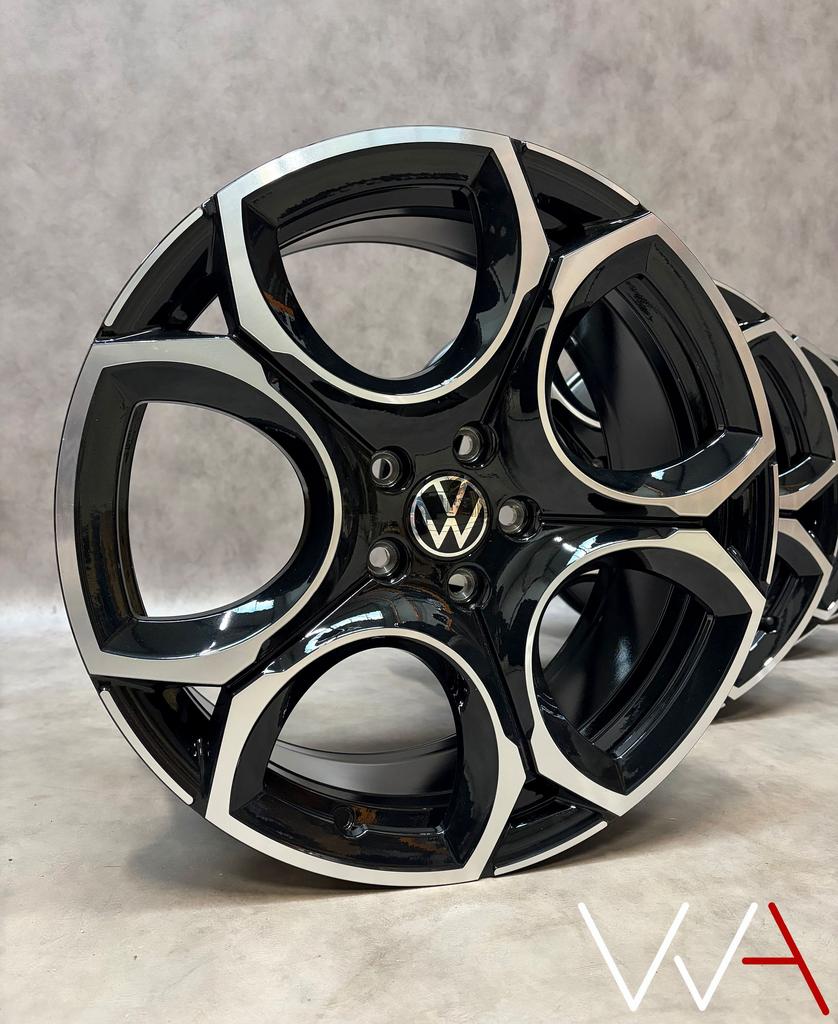 19'' Volkswagen Golf 8 GTI Queenstown velgen BTW DEMO, Auto-onderdelen, Banden en Velgen, 19 inch, Gebruikt, Velg(en), -