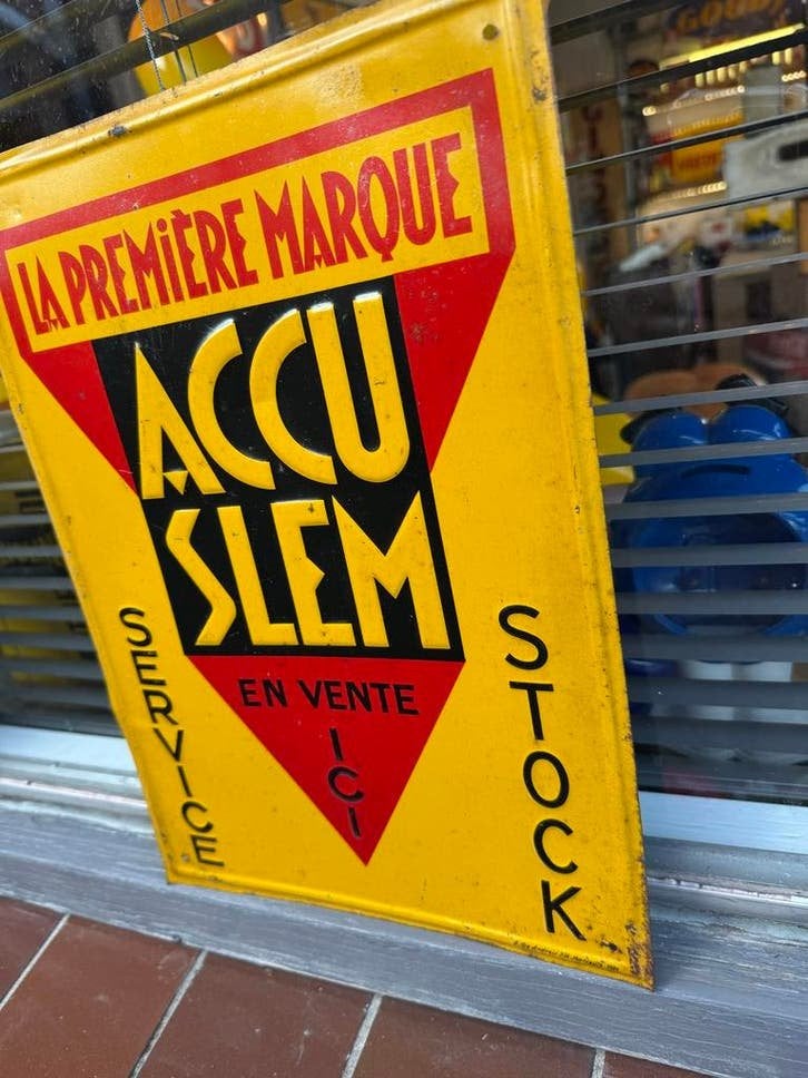 Oude Accuslem Reclamebord, Verzamelen