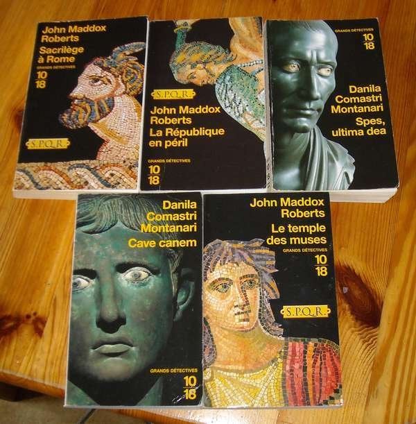 Lot 5 romans historiques ( Rome antique ), Enlèvement ou Envoi, Utilisé