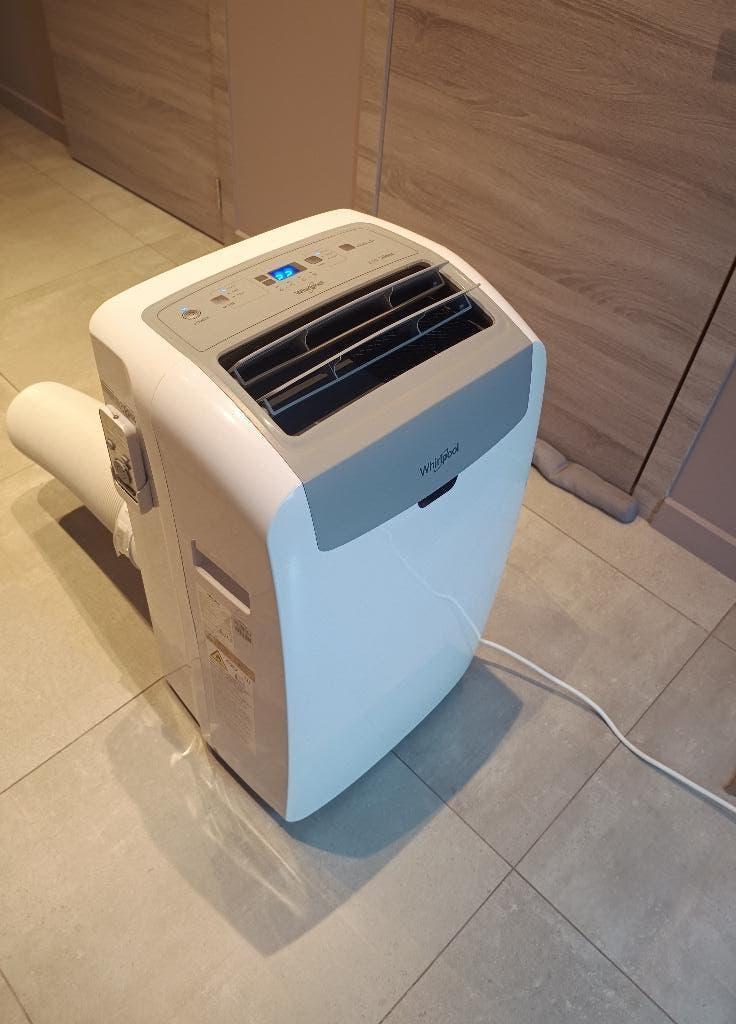 Whirlpool airco PACW12CO in perfecte staat/nachtmodus, Elektronische apparatuur, Airco's, Ophalen, Timer, 3 snelheden of meer