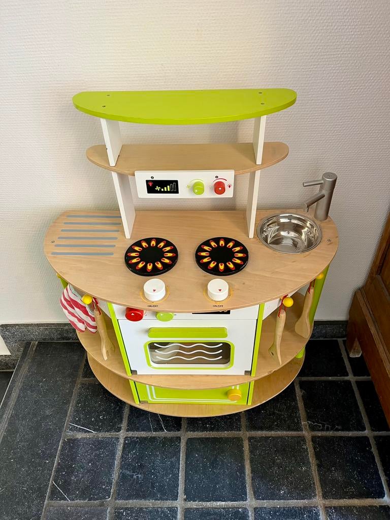 Cuisine en bois enfant, Enlèvement, Comme neuf, Bois