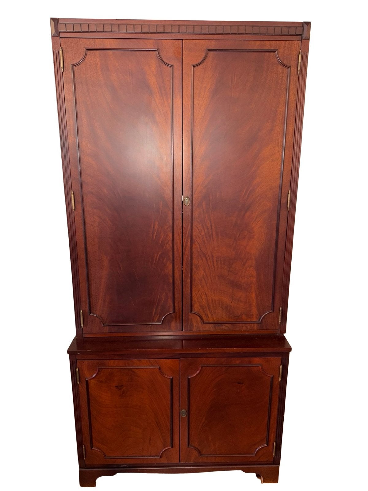 Bibliothèque armoire de style anglais – 190 cm, Maison & Meubles, Enlèvement, Utilisé, /, /