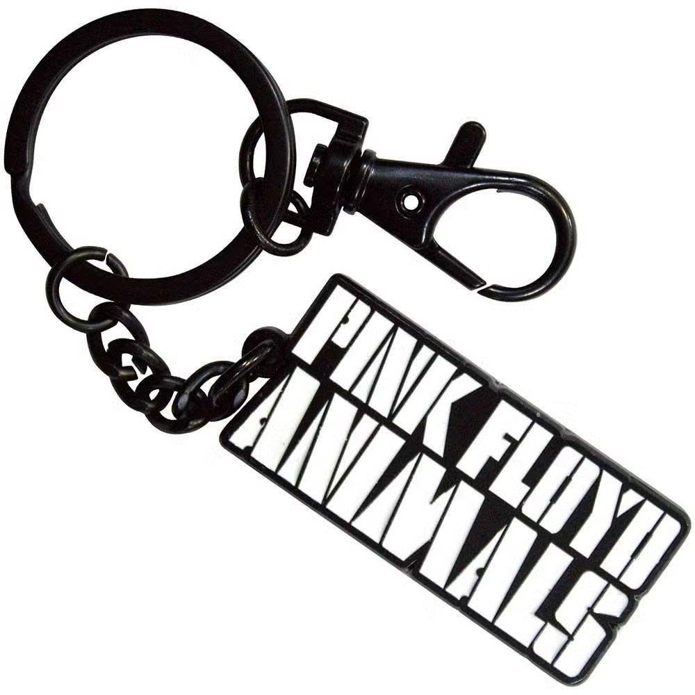 Pink Floyd Animals Mono Text Logo Keychain off. merchandise, Enlèvement ou Envoi, Neuf