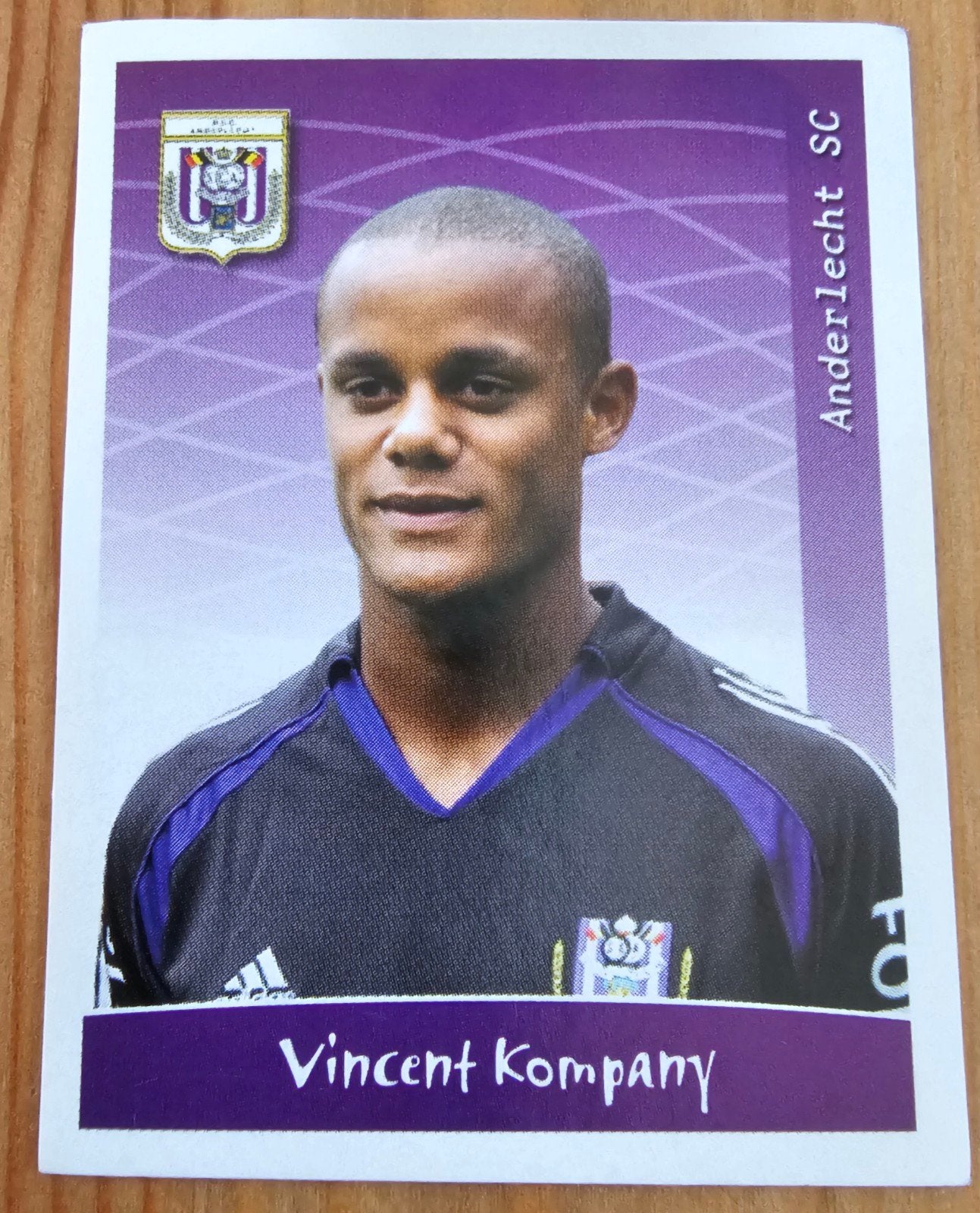 Panini Football 2006 #8 Vincent Kompany Voetbal!, Ophalen of Verzenden, Zo goed als nieuw, Sticker