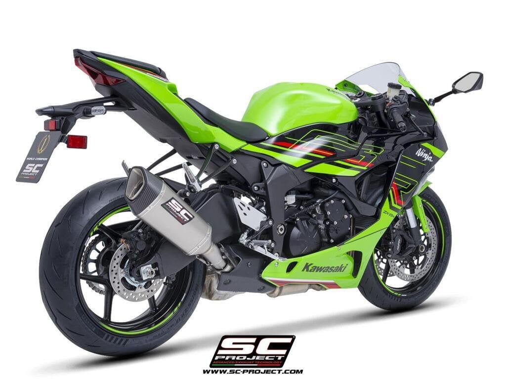 SC-Project SC1-R Titanium Kawasaki ZX-6R zx6r SC, Motos, Neuf, Enlèvement ou Envoi