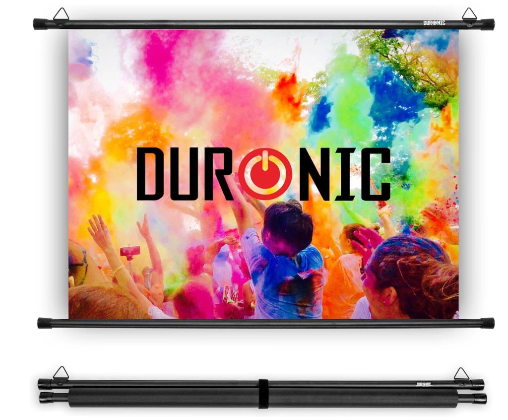 Projectiescherm Duronic, TV, Hi-fi & Vidéo, Écrans de projection, Enlèvement, Manuel, Neuf