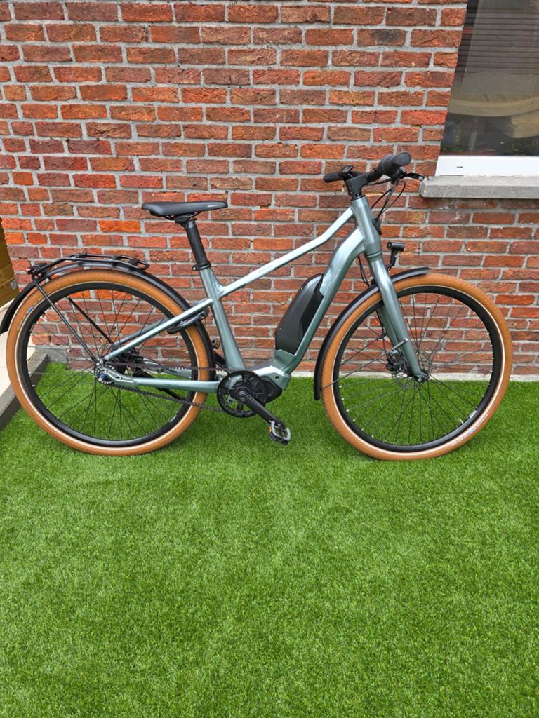 Nieuwe elektrische heren fiets met Riemaandrijving, Fietsen en Brommers, 47 tot 51 cm, Ophalen of Verzenden, Nieuw, 50 km per accu of meer